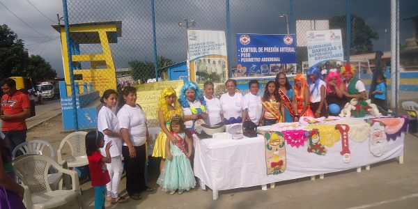 Casa abierta en desfile